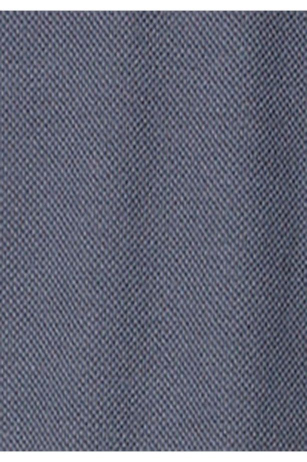 Regular Fit Polo Yaka Düz Erkek Mavi Kısa Kol Tişört - 5