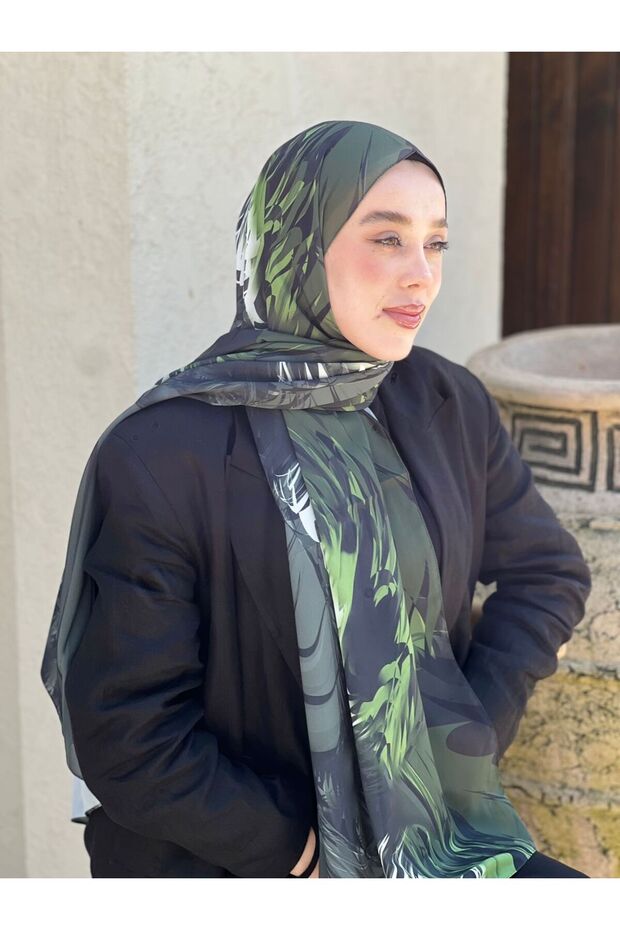 Splash Desen Nesir Şal - 3