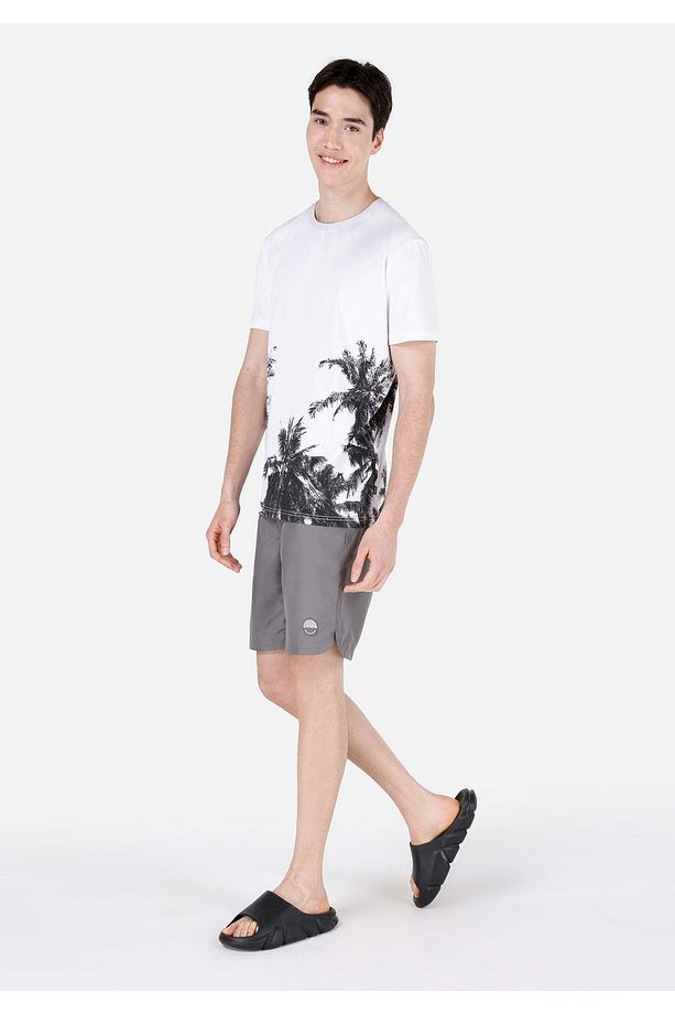 Slim Fit Erkek Antrasit Deniz Şortu - 3