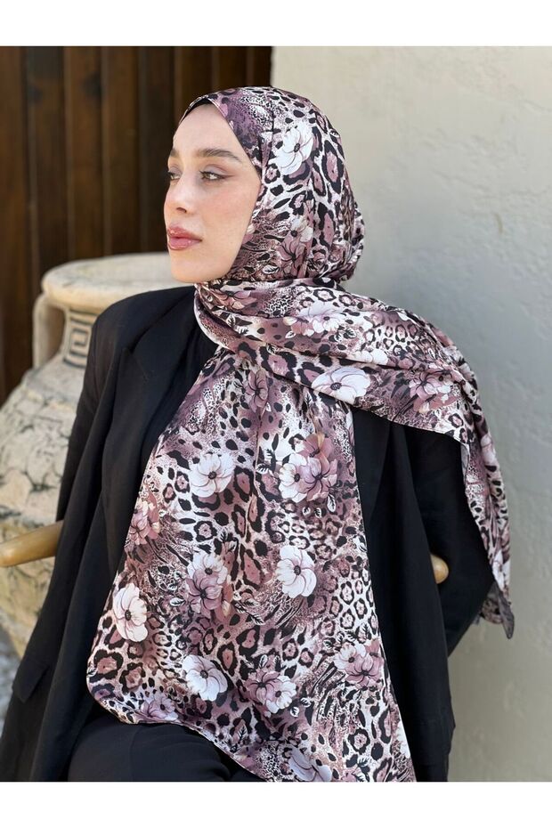 Flor Desen Twill Şal - 3