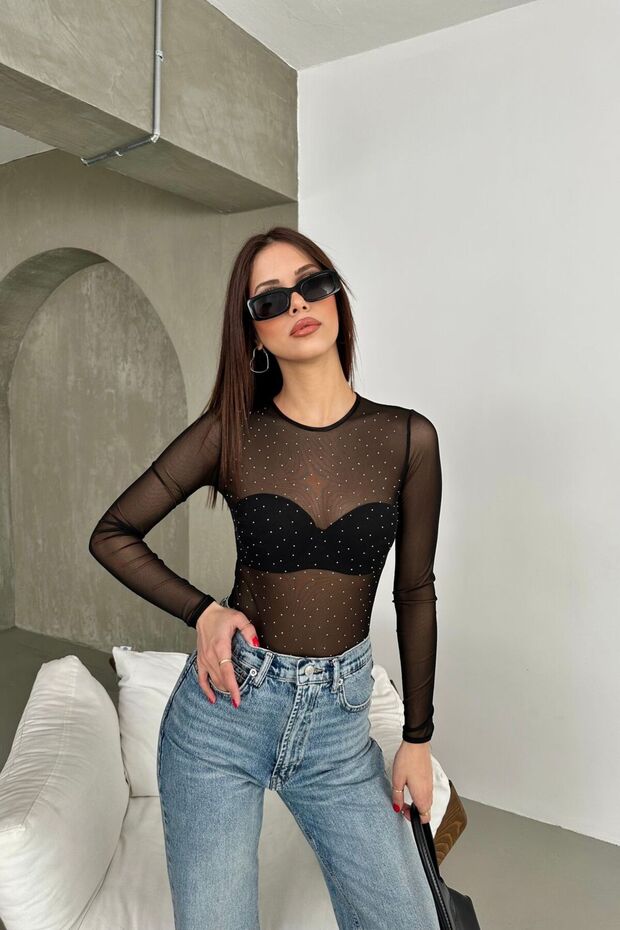 TAŞLI BODYSUİT - 6