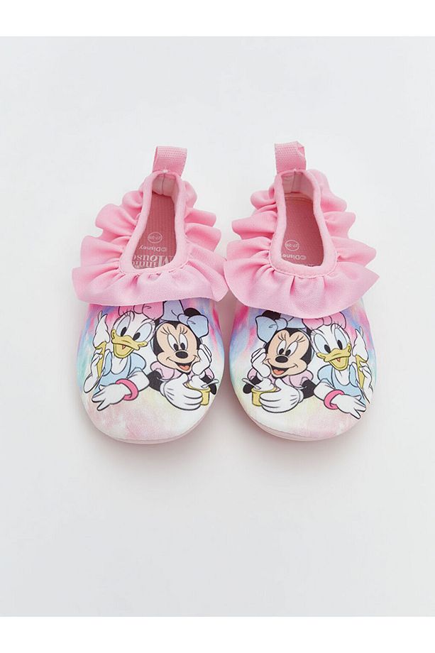LCW STEPS Karışık Minnie Mouse Baskılı Kız Bebek Deniz Ayakkabısı - 3
