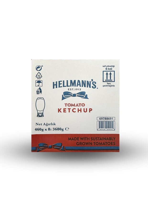 Ketçap 460gr / 8 Adet (1 Koli) - 1
