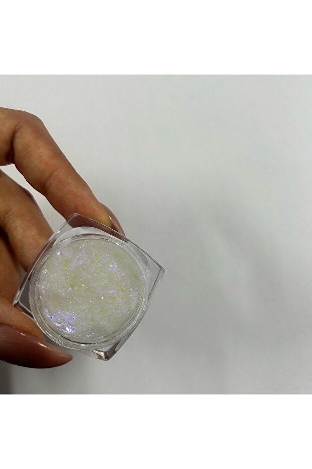 Hologramlı Glitter Krem Festival No:1 Pearl – Yüksek Parlaklık Ve Dayanıklılık - 3