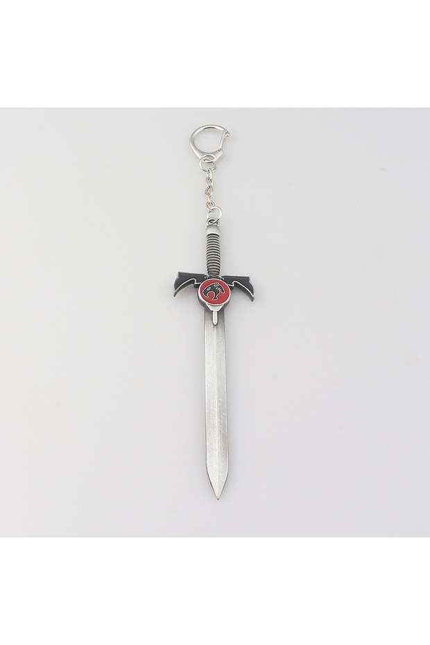 Sword-01 Cartoon Thundercats Keychain Women Men Jewelry Sword Weapon Model Metal Pendant Keyring For