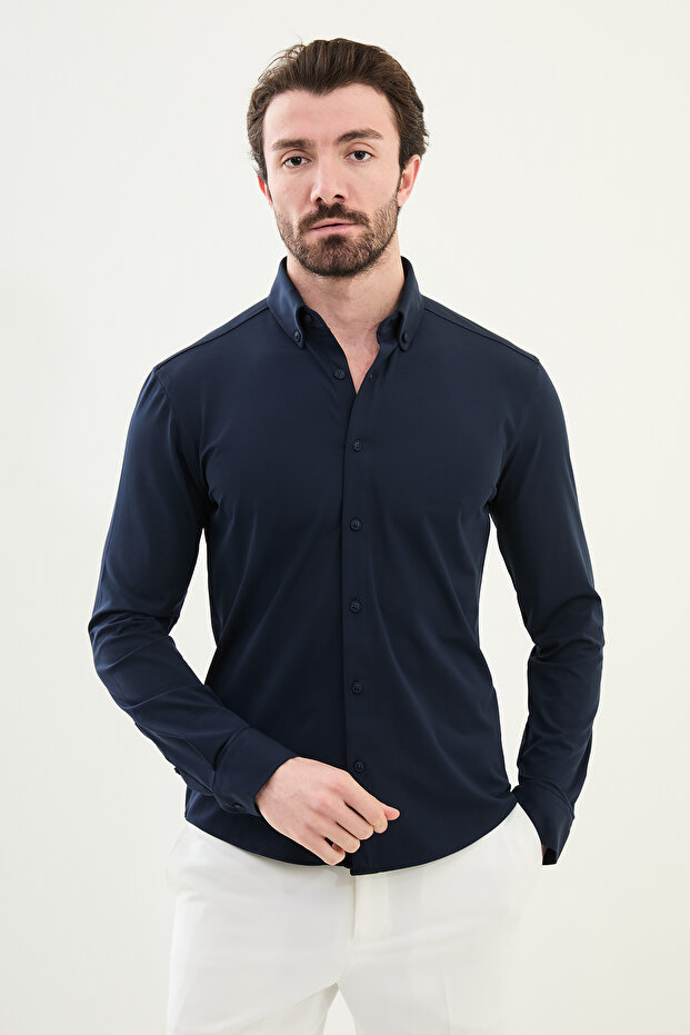 GÖMLEK ÜSTTEN DÜĞMELİ - 1