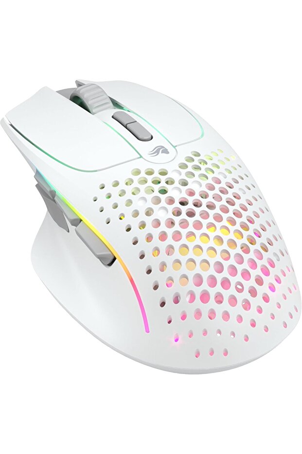 ماوس لاسلكي موديل 1 2 - أبيض مطفي - 1