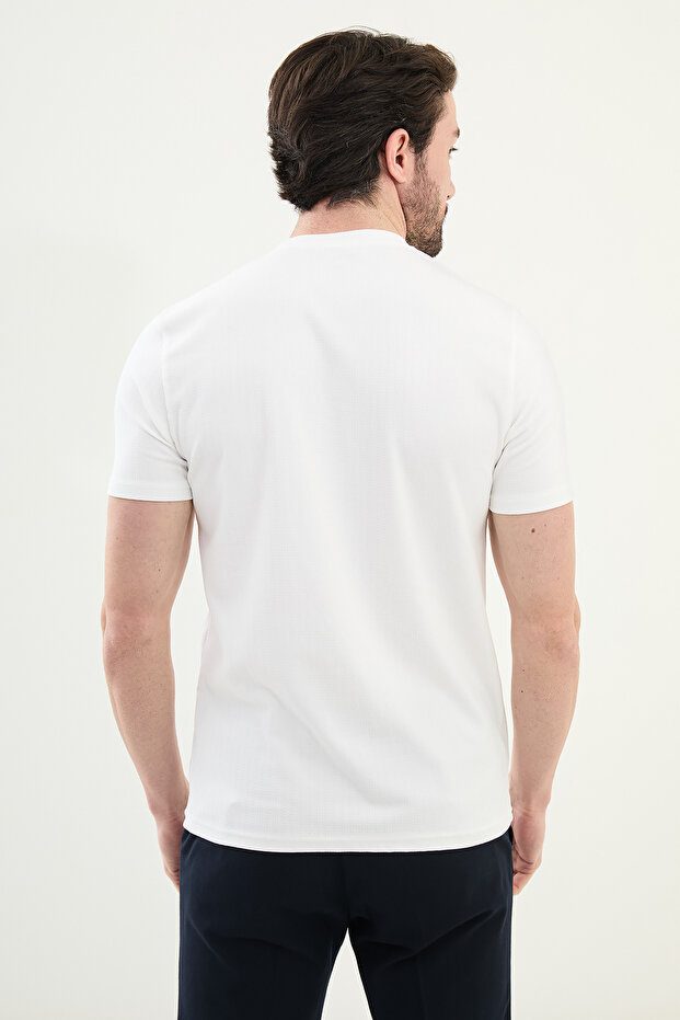 Crew Neck Combed Cotton - 3