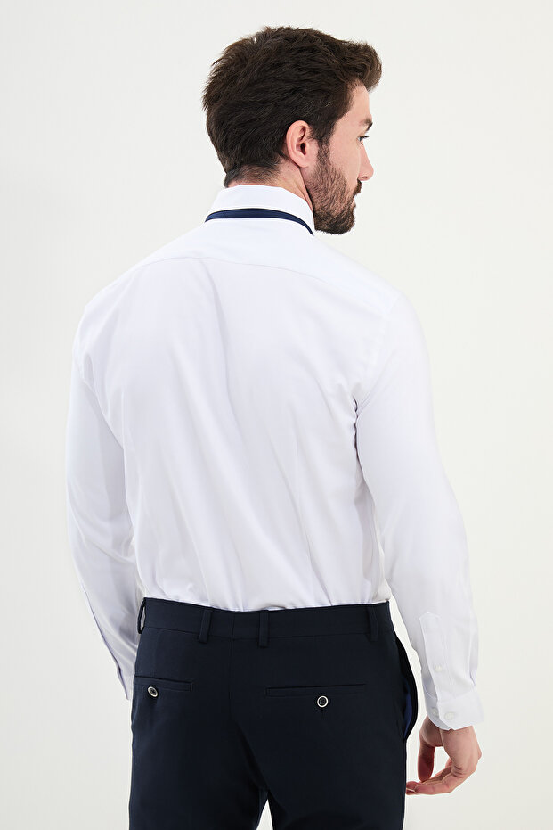 Hidden Buttoned Shirt - 3