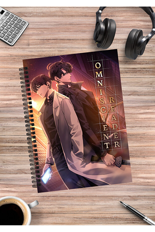 Omniscient Reader's Viewpoint Anime Spiral Notebook A5 (50 Sheets)