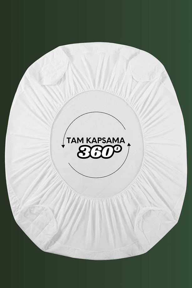 %100 Pamuk Yatak Alezi Tek Kişilik - Çift Kişilik | Tüm Ebatlar İçin, Konforlu ve Yüksek Koruma - 6