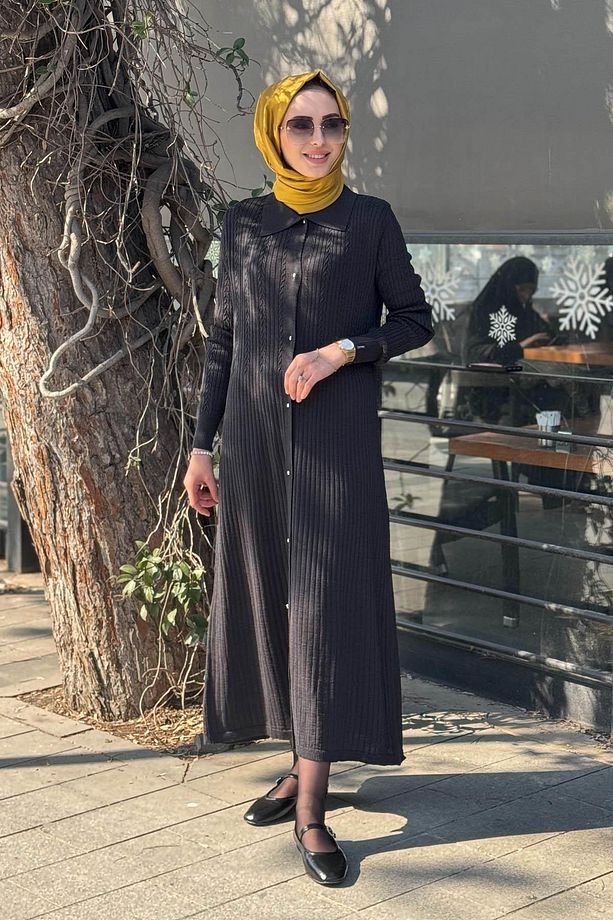 İNVEE Hırka 6975 Antrasit - 1