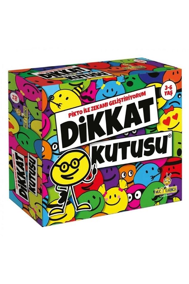 Dikkat Kutusu (3-6 Yaş) Pikto ile Zekamı Geliştiriyorum - 1