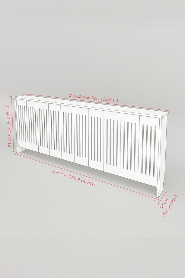 Petek Kaplama Dresuar ( 200 cm ) Petek Önü Kapatma Petek Kaplama BPKM002 - 8