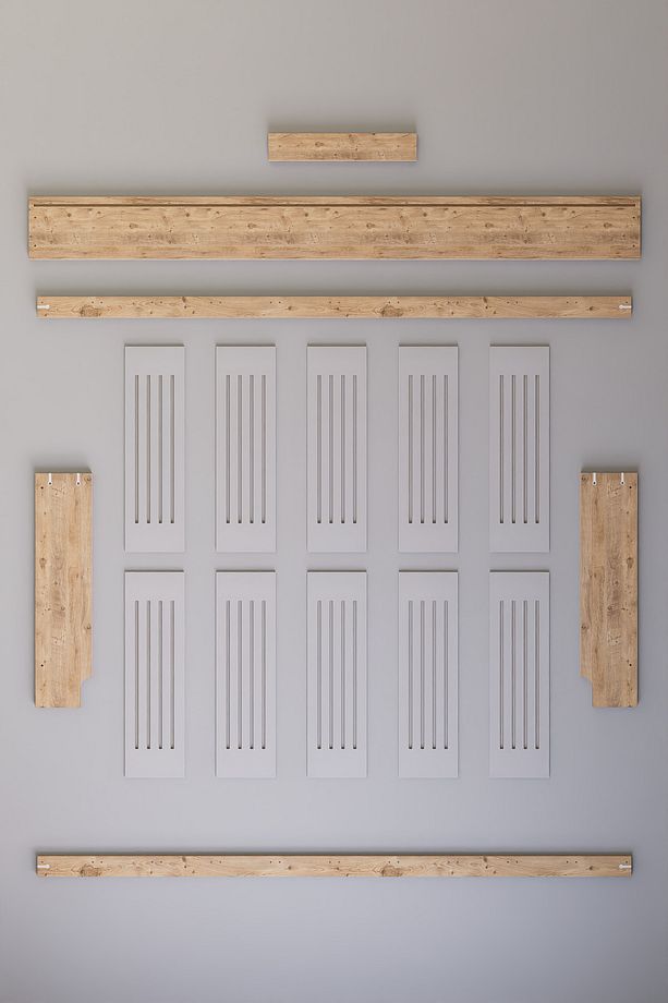 Petek Kaplama Dresuar ( 200 cm ) Petek Önü Kapatma Petek Kaplama BPKM002 - 7
