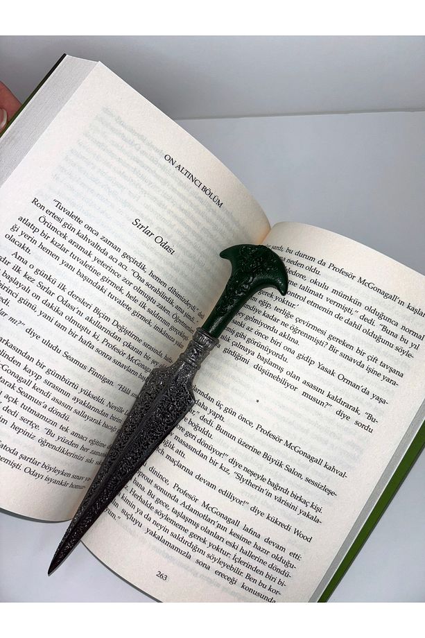 Harry Potter Bellatrix Lestrange Hançer 20 Cm (12K Reçine Model) - 6