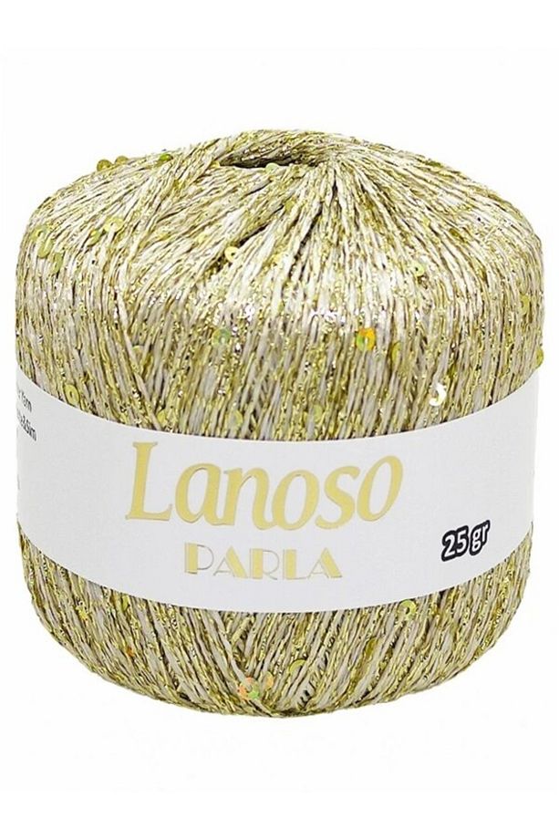 Parla Simli Pullu El Örgü İpi - 1