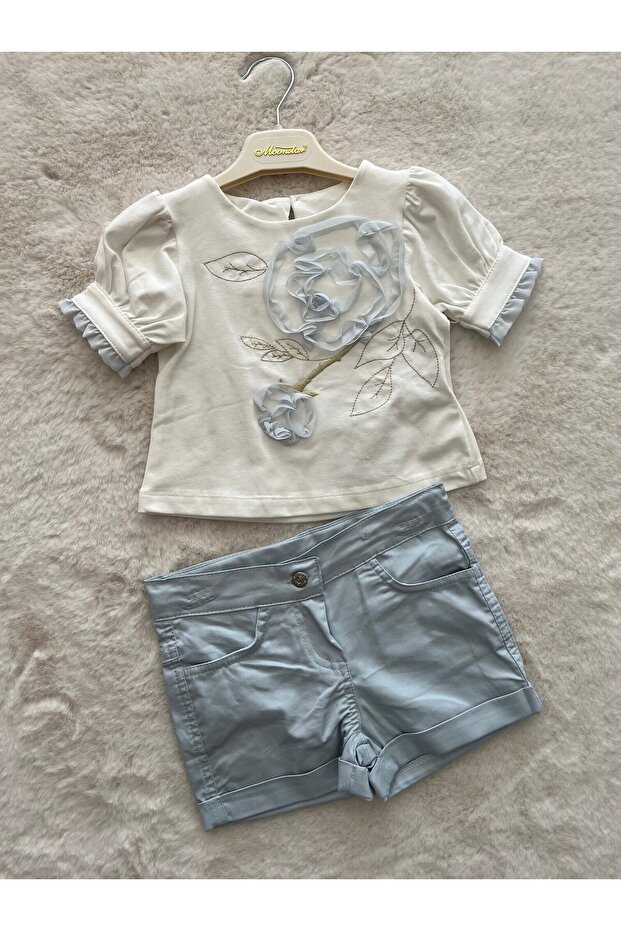 Güllü Şortlu Takım - 1