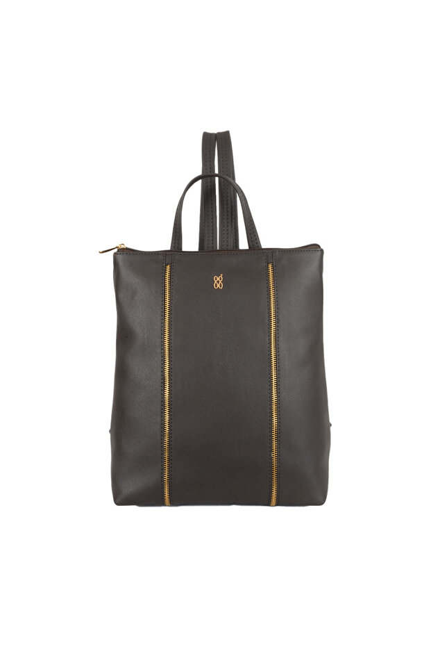 Womens Lxe Voldmort Backpack- Brown - 1