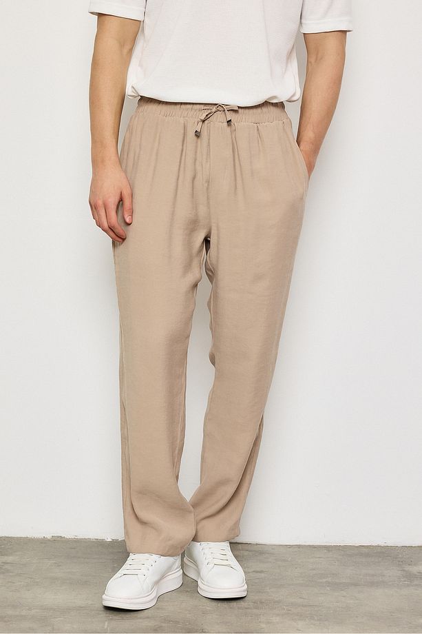 Modal Kumaş Erkek Oversize Pantolon - 1