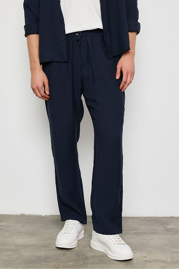 Modal Kumaş Erkek Oversize Pantolon - 3