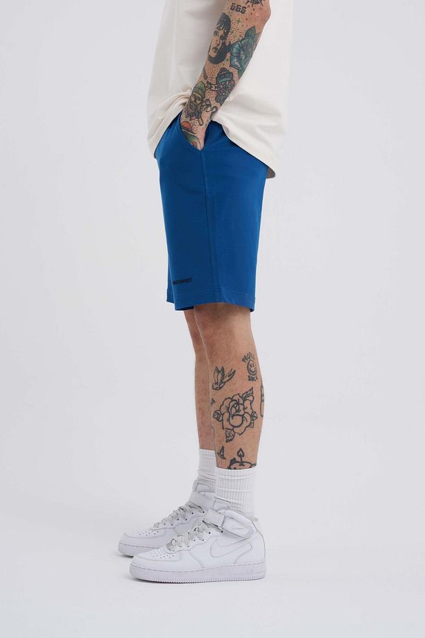 Erkek Basic Relaxed New Indigo Şort - 3