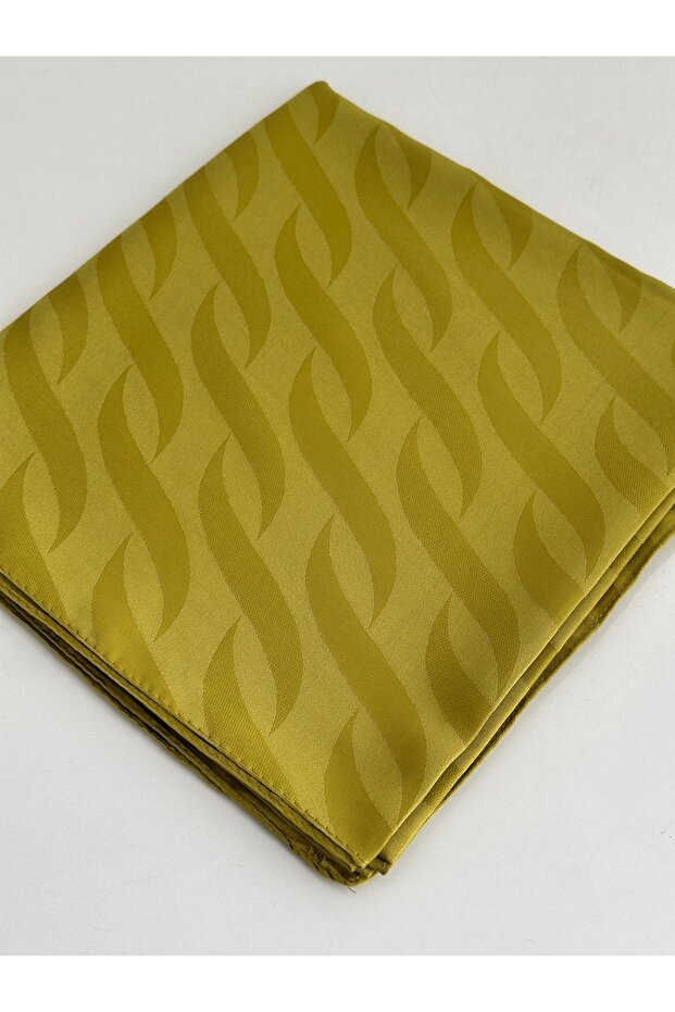 Kendinden desenli jakar eşarp - 2