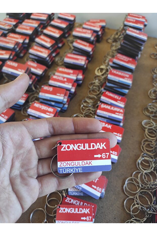 Zonguldak 67 سلسلة مفاتيح مسقط رأس