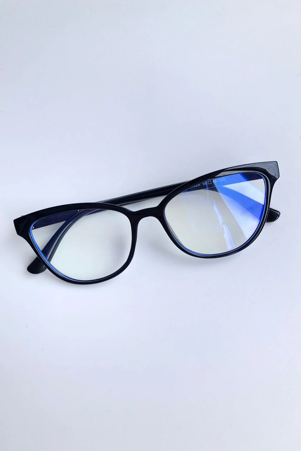 Cateye Blue Light Protection Black Screen Glasses Women Can Change Optical Compatible Glasses
