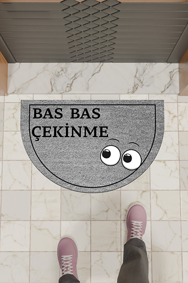 Modern Digital Doormat Gray Bass Bass Pullout Doormat - Door Front Mat