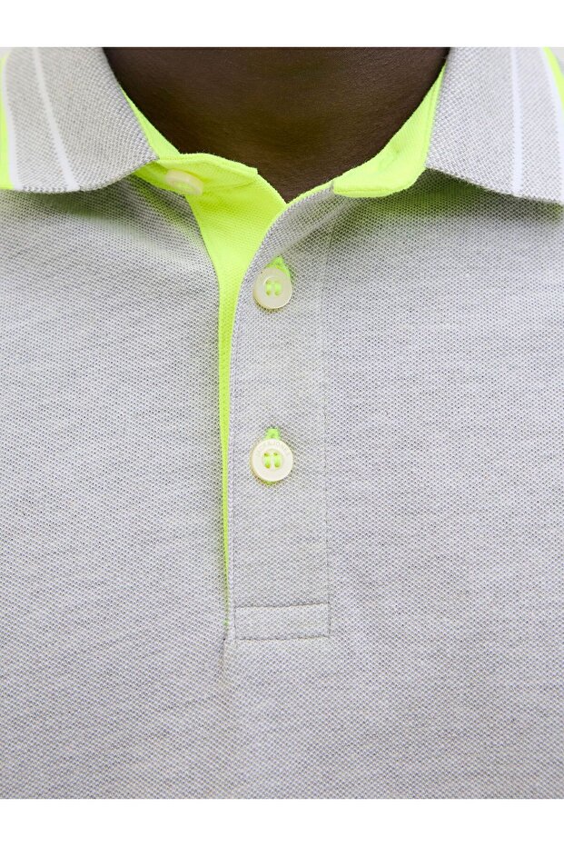 Poloshirt Einfarbig Poloshirt - 5