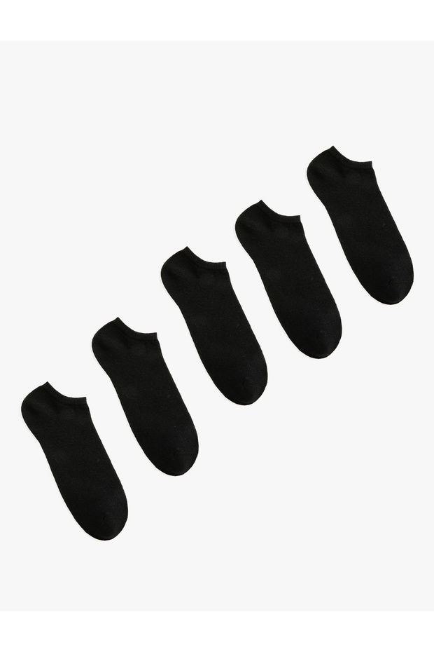 Basic 5-Piece Booties Socks Set - 2