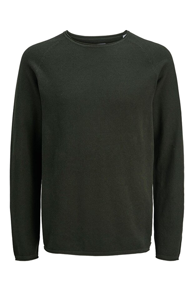 Strickpullover Einfarbig Strickpullover - 1