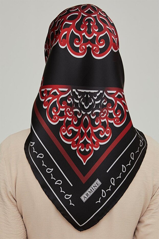 Eșarfă de mătase - 8650D-33 - Tivil - 4