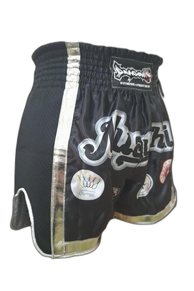 شورت Muay Thai المعتمد من اتحاد Dragon Mt2019 Muaythai