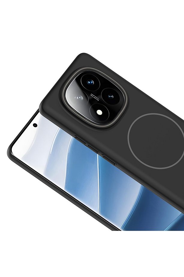 Xiaomi Redmi Note 14 Pro Plus Kılıf Mat Magsafe Şarj Özellikli Hassas Butonlu Lansman Yumuşak Kenar - 3