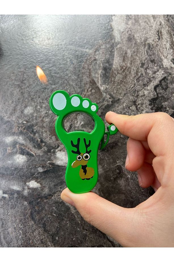Açaçaklı Magnet Gazlı Çakmak Açacak Çakmak Magnet Çakmak Gazlı Çakmak - 1