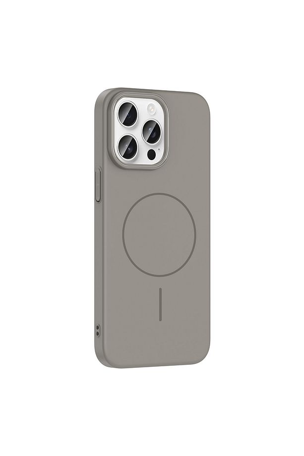 iPhone 14 Pro Max Kılıf Mat Magsafe Şarj Özellikli Hassas Butonlu Lansman Yumuşak Kenarlı Renkli Kap - 2