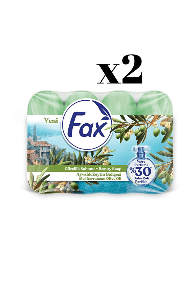 New Ayvalık Olive Garden Beauty Soap 4*70 gr (PACK OF 2)