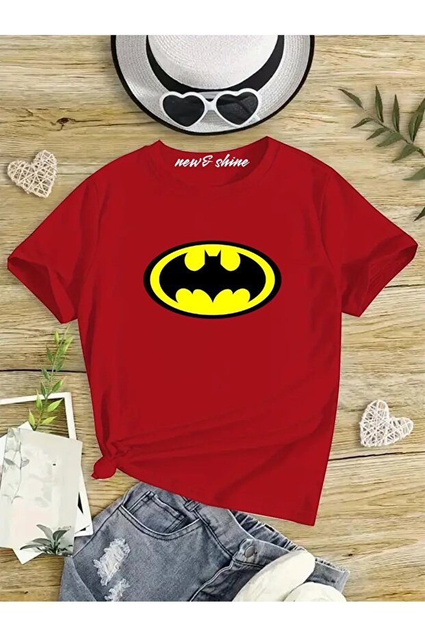 Batman Printed Oversize Kids T-Shirt