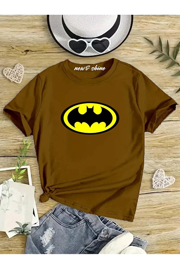 Batman Printed Oversize Kids T-Shirt