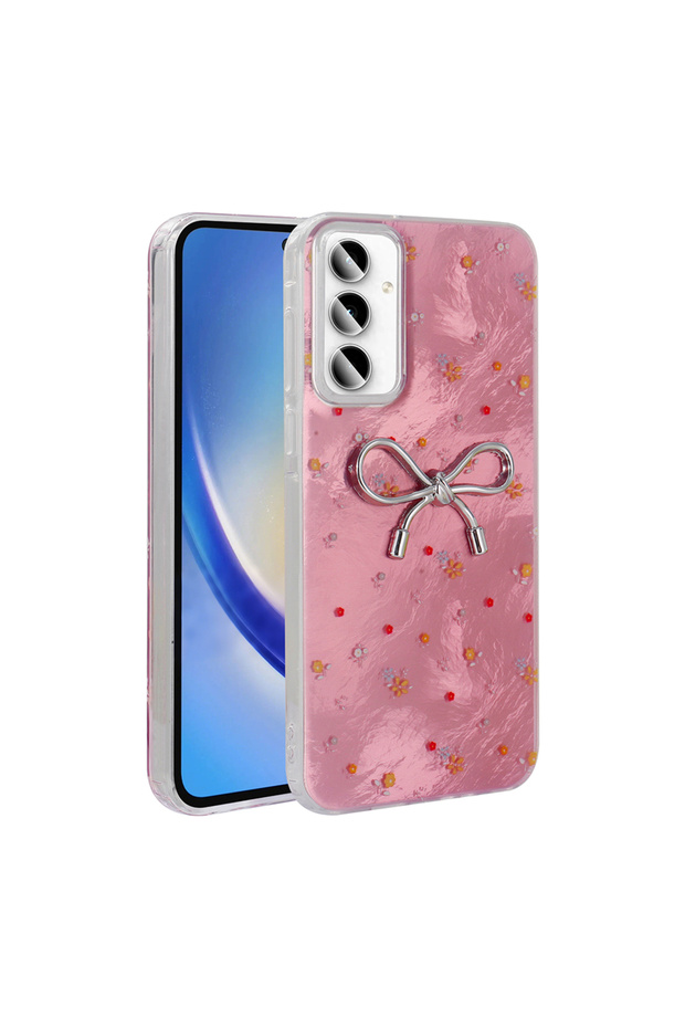 Compatible Ponti Silicone Cover for Samsung Galaxy A35 Case Camera Protected Figured Design