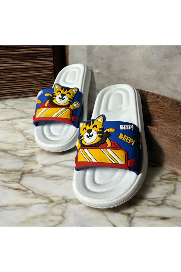 النعال الصبي القط - 1