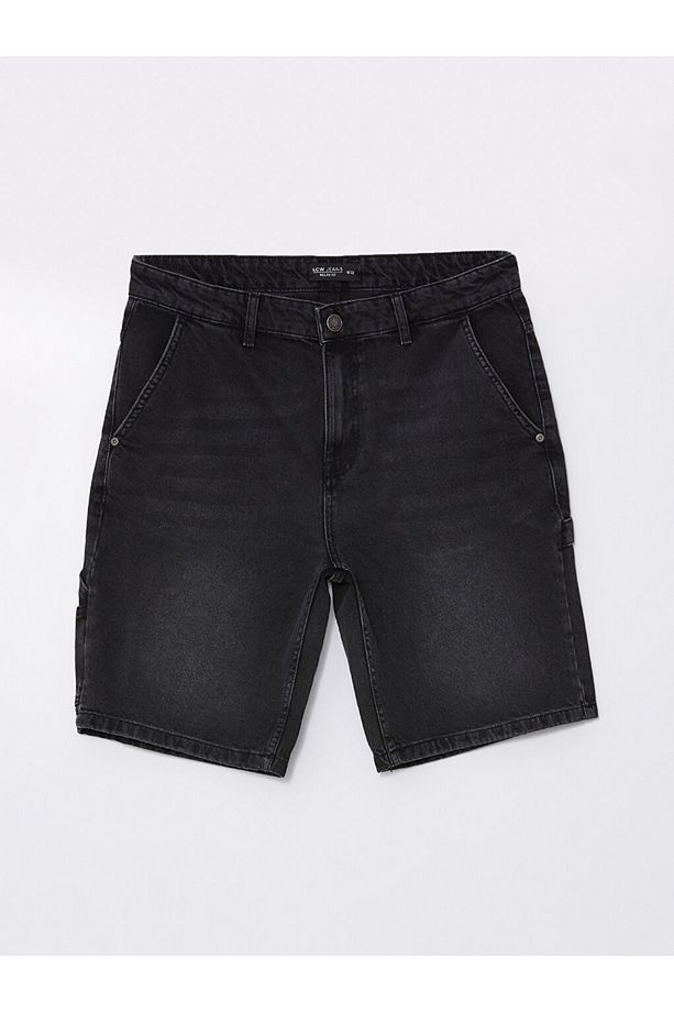 LCW Jeans Standart Kalıp Erkek Jean Şort - 6