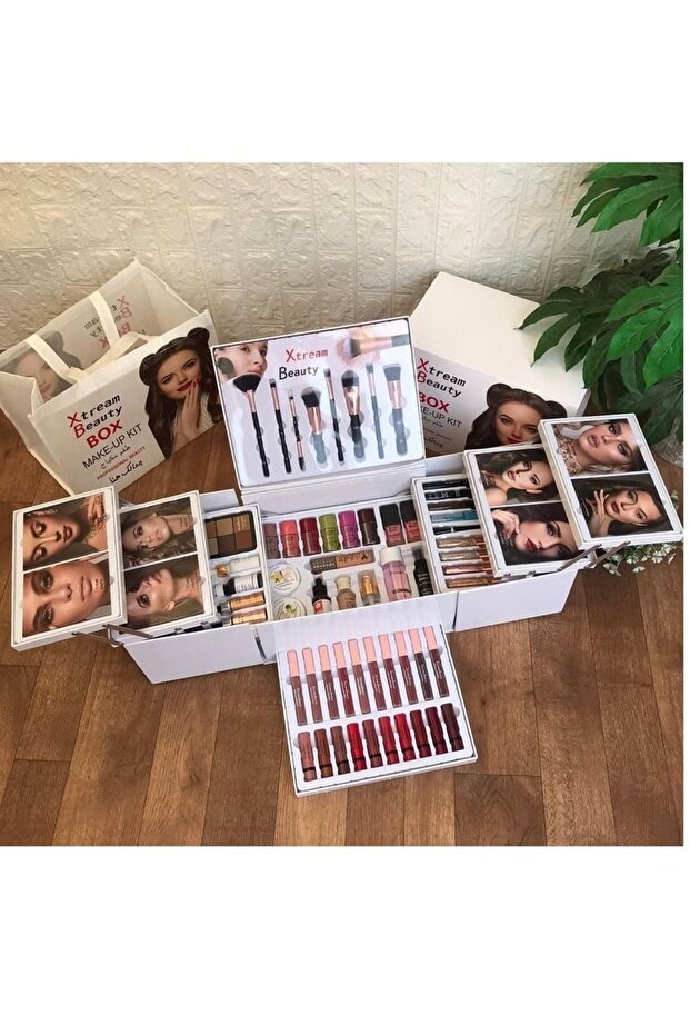 طقم مكياج متكامل متعددالالوان سهل الاستخدام - 1