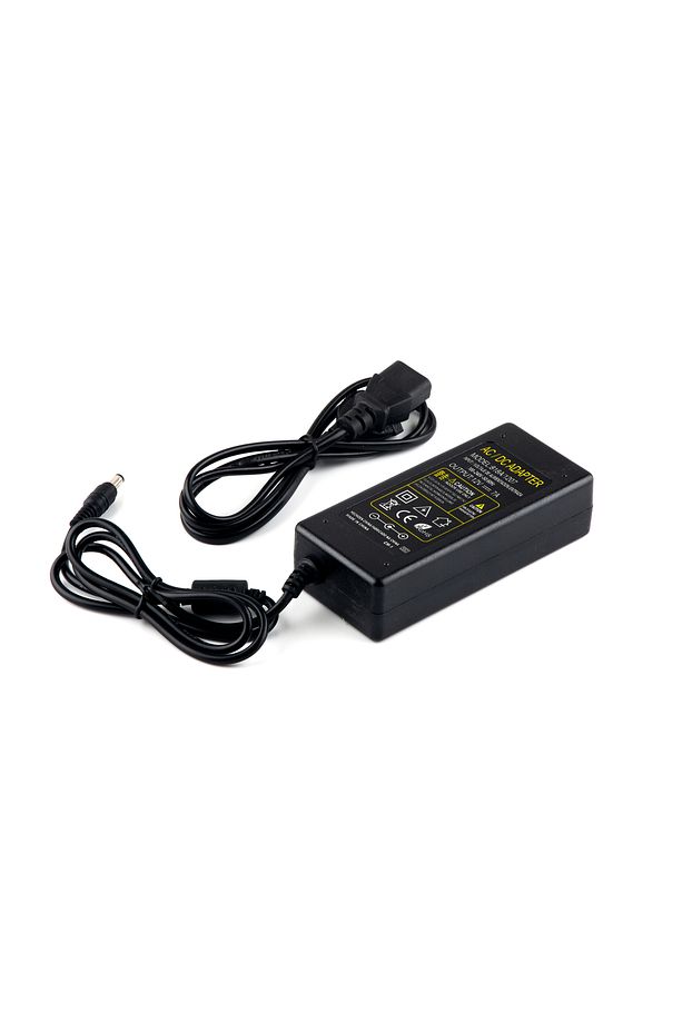 12v 5 Amper 60 Watt Şerit Led, Modül Led Fişli Priz Tipi Adaptör Laptop Tipi - 1