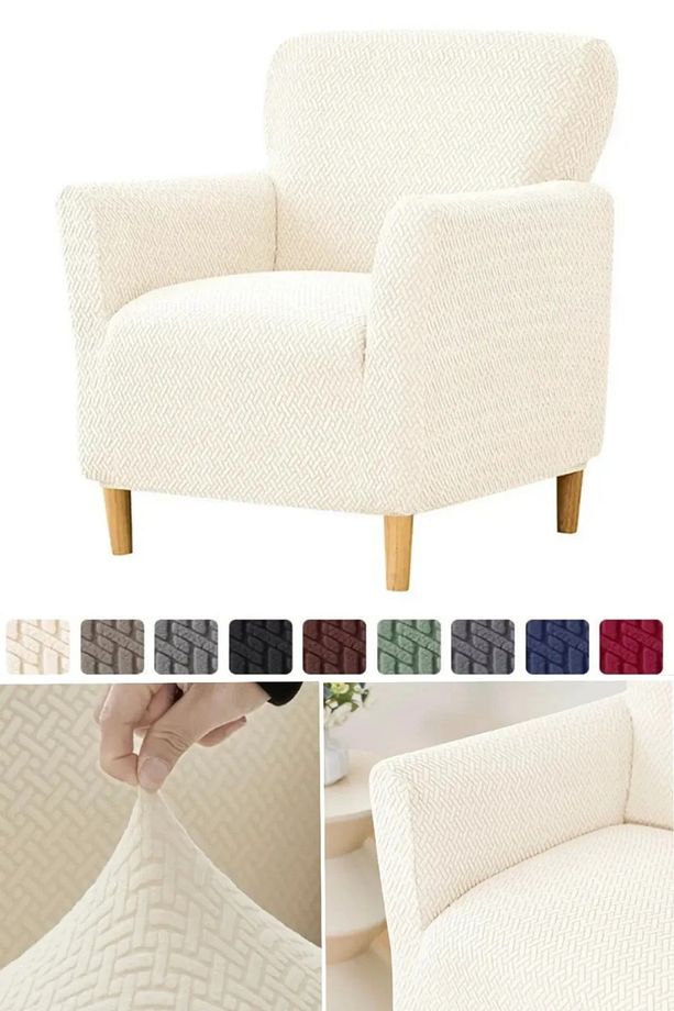 Tek Kişlik Koltuk Kılıfı ,koltuk Örtüsü Lastıklı,yıkanablır 1 Adet Sofa Cover - 2