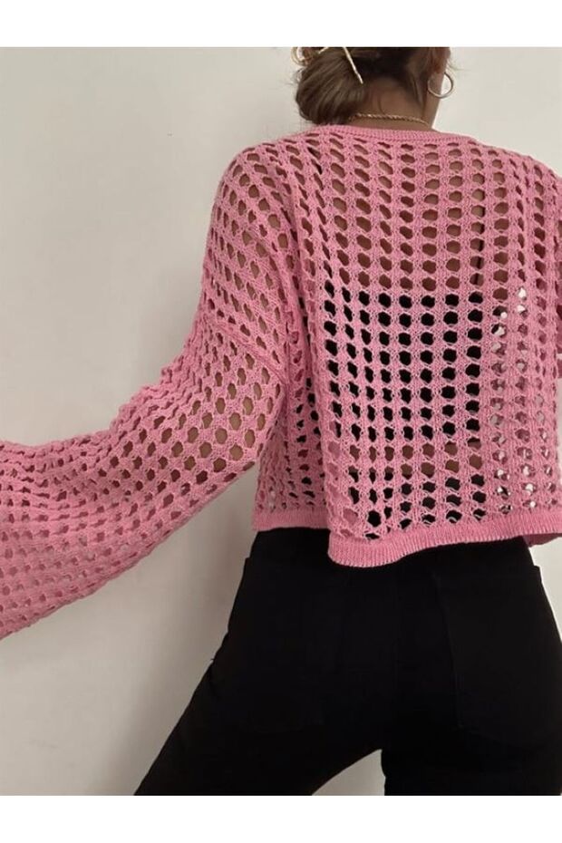 Delikli Triko Buluz - 2