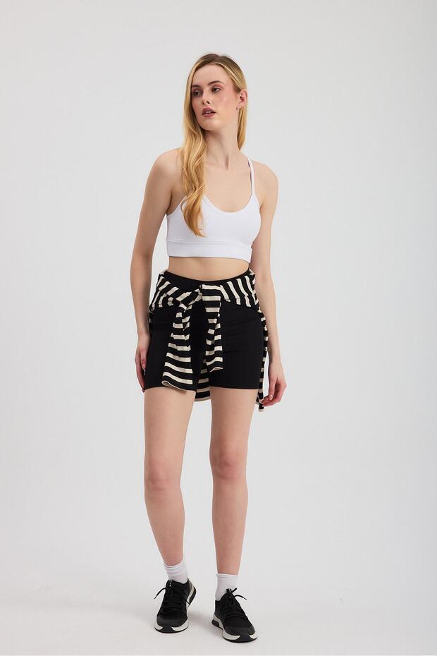 White 3001 Covered Bustier - 8