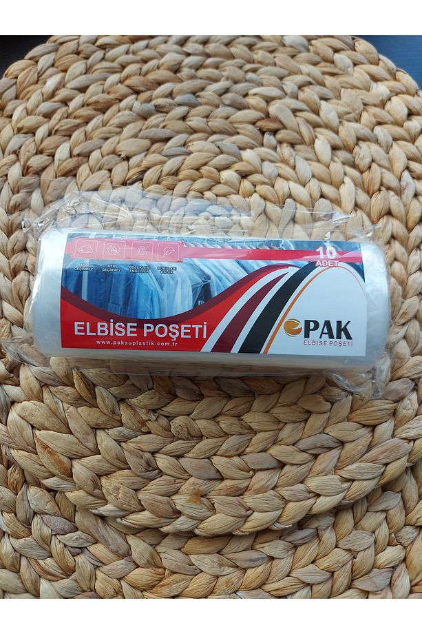 Elbise Torbası 65x105cm 10 Adet Askı Delikli Omuz Kesimli Kaban Ceket Gömlek Elbise Poşeti - 6